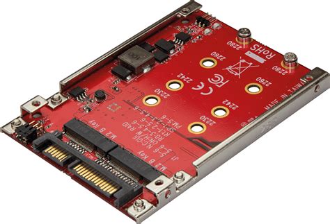 ST S322M225R: Drive bay, 2.5" SATA > 2x M.2 SATA at reichelt elektronik