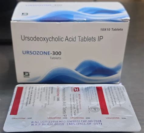 Udca Ursodeoxycholic Acid Mg Tab Ursozone For Clinical