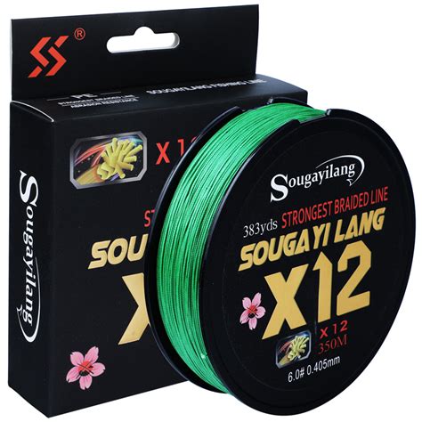 Jual Sougayilang X12 PE Senar Pancing 8 46kg 150M 350M 550M Tali