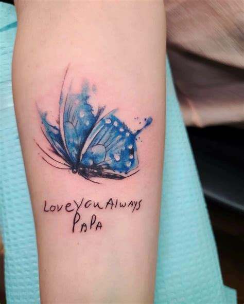 12 Butterfly Memorial Tattoo Ideas To Inspire You