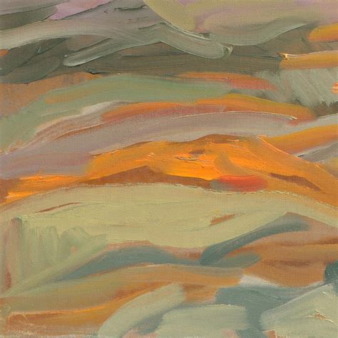 Yves Calm Jane The Naked Soil Warm Ochre Rural Landscape