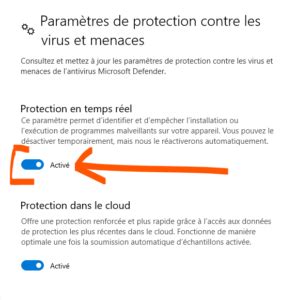 D Sactiver La Protection En Temps R El Windows Wanda Tech