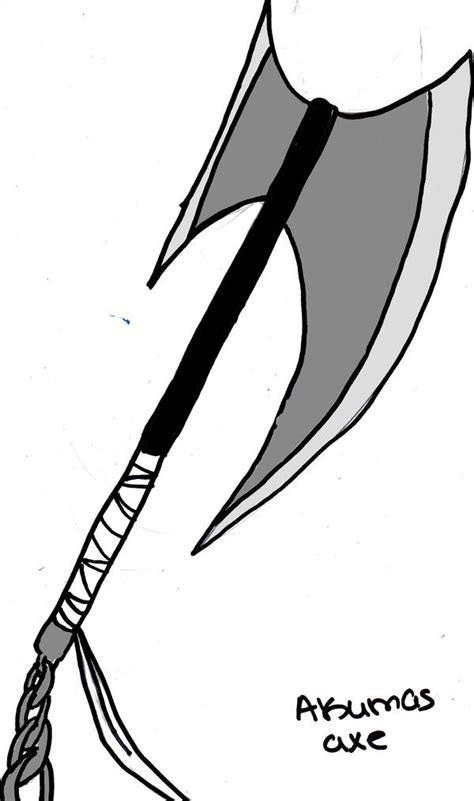 Akumas Axe By Yuki45 On Deviantart