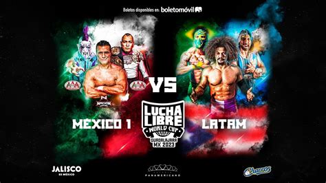 Lucha Libre World Cup 2023 Brackets Announced