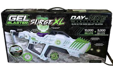 Gel Blaster Surge Xl Day ‘n Nite Edition Glow In The Dark Gellet