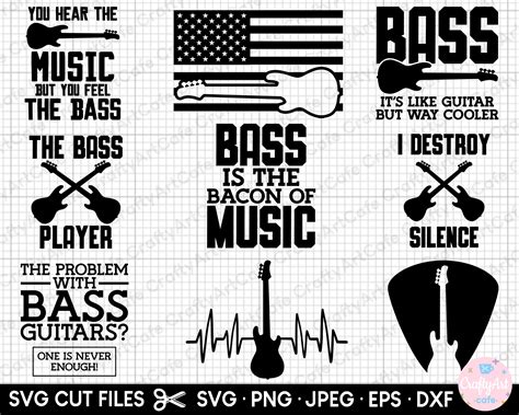 Bass Guitar Svg Bass Guitar Png Bassist Svg Png Bass Guitar Etsy Uk