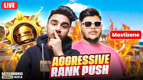 🔴 Live Aggressive Rank Push Top 100 Conqueror🔥bgmi Live😍 Shortsfeed