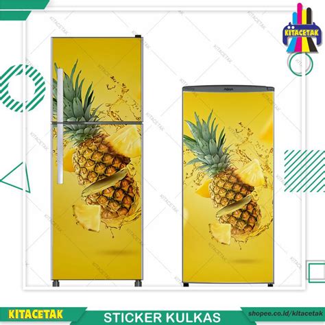 Jual Stiker Kulkas Sticker Wallpaper Kulkas Dan Pintu Motif Buah