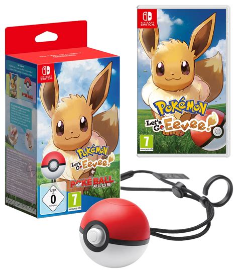 Pokemon Lets Go Eevee Nintendo Switch Game With Pokeball Reviews