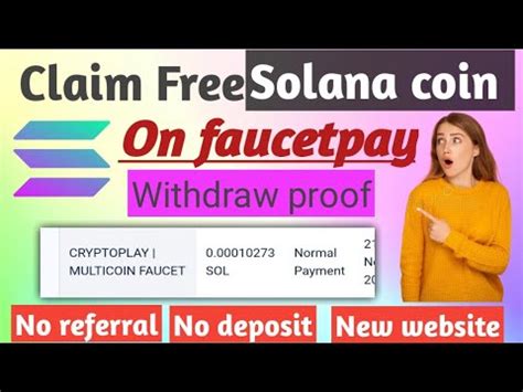 Claim Free Solana Coin Every 5 Minutes No Referral No Deposit