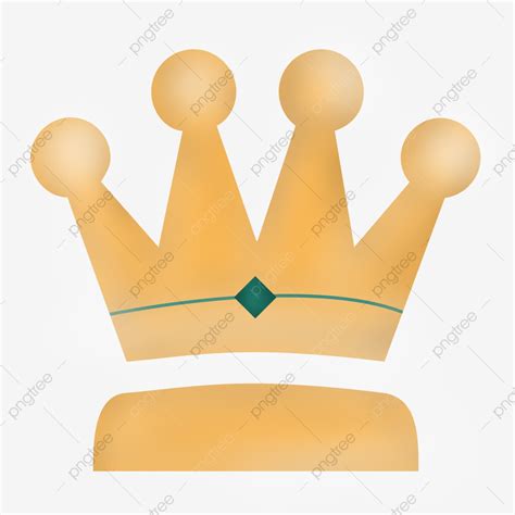 Three Dimensional Clipart Hd Png Golden Three Dimensional Crown Icon