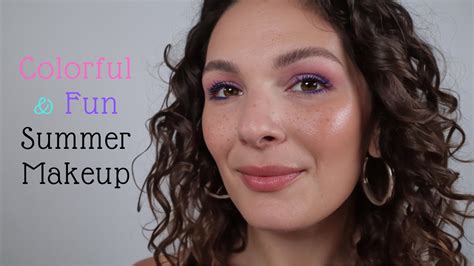 Colorful And Fun Eye Makeup Tutorial Tips For A Summer Glow Up Youtube