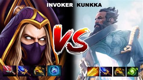 Rodras Quas Exord Invoker Vs Kunkka Rodras Gaming Moment Youtube