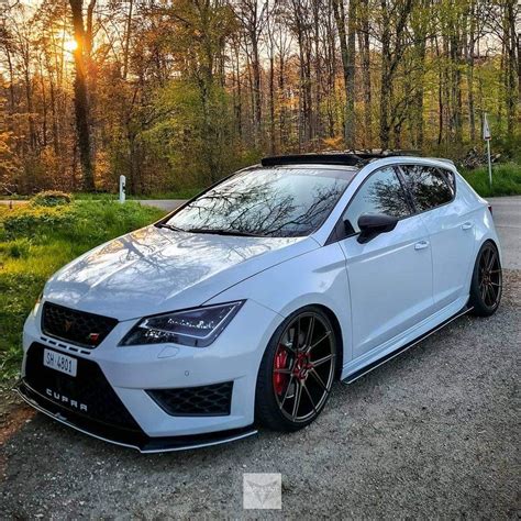 Seat Leon Cupra Stanced Stance In 2023 Seat Leon Seat Cupra Seating