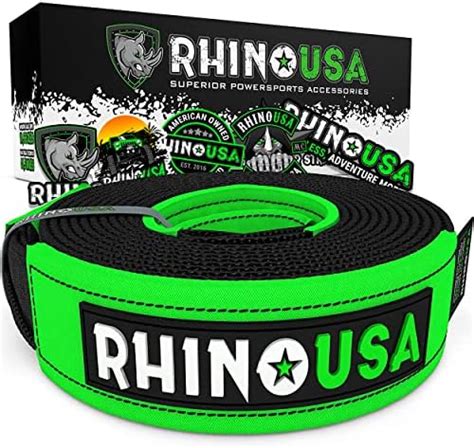 Amazon Rhino USA Tree Saver Tow Strap 8 X 3 Lab Tested 31