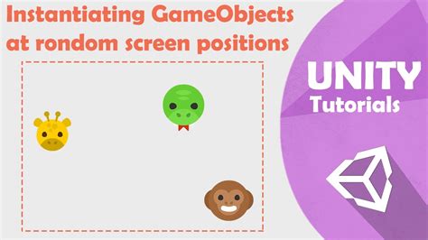 Instantiating Gameobjects At Random Screen Position Unity Tutorial