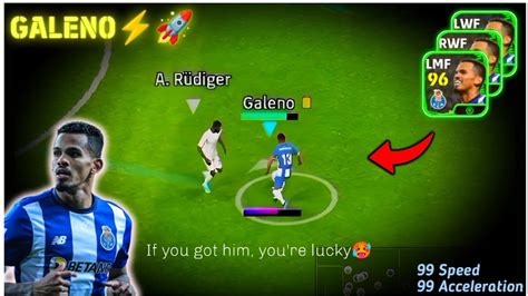 GALENO Too Much Speed Kicking Power Galeno Potw Efootball