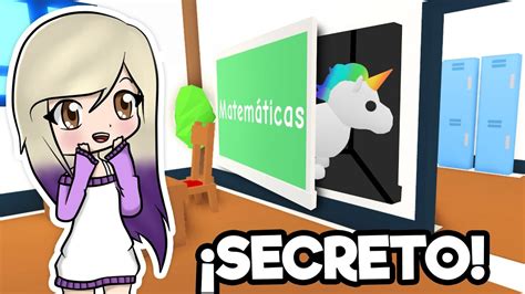 Nuevo Lugar Secreto En La Escuela De Adopt Me Roblox Youtube