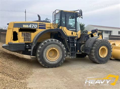 Komatsu WA470 7 Wheel Loader For Sale Japan Nagawa FD39965