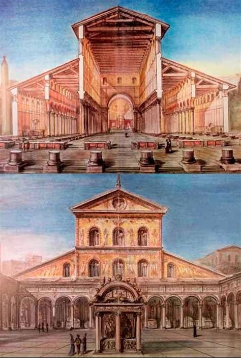 Basilica Di San Pietro Costantiniana Architettura Storica