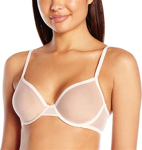 Calvin Klein Sheer Marquisette Demi Unlined Bra Black 36d At Amazon Womens Clothing Store