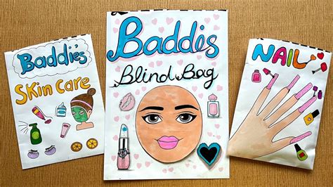 Roblox Skincare Baddies Blind Bag Paper 💅 Asmr 💖 로블록스 스킨케 어 블라인드백 Satisfying Youtube