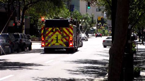 Orlando Fire Department Engine 1 Responding Youtube