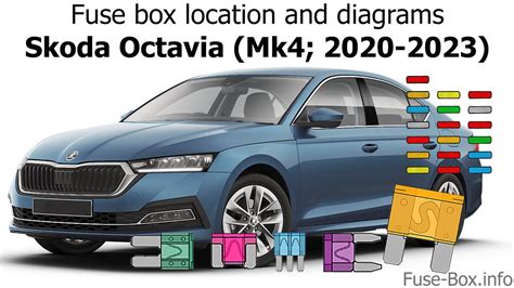 Fuse Box Location And Diagrams Skoda Octavia 2020 2023 Fuseboxinfo