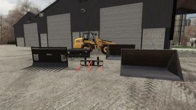 JCB Telehandler Attachments v1.0.0.1 - Modhub.us