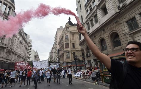 Caos En La Ciudad CTA Y Organizaciones Sociales Marchan A Plaza De