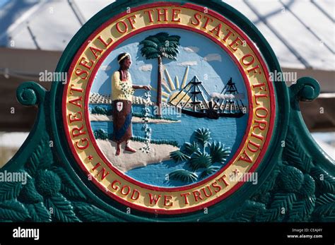 Florida State Seal Hi Res Stock Photography And Images Alamy