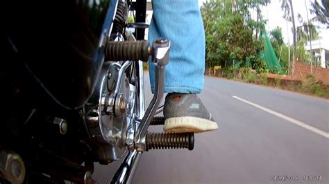 Shift Practice Royal Enfield Bullet Standard Right Foot