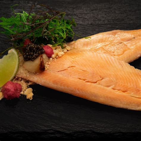 Smoked Trout Silverscale Fish Sustainably Reared Fish