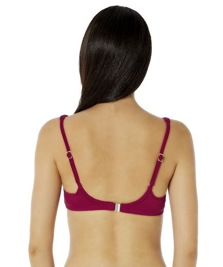 Bikini Red Point Sujetador Aros C Color Liso Tienda Azulik