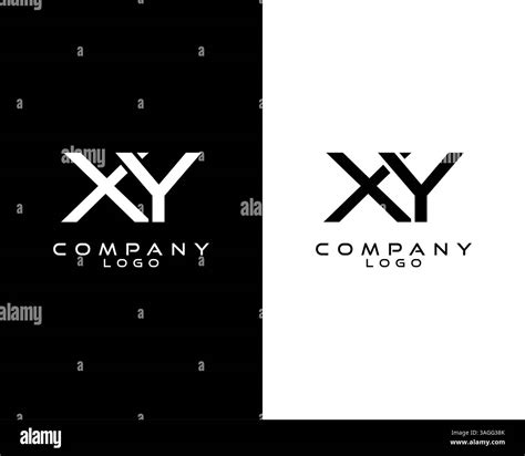 letter XY, YX Monogram logotype vector for company. business identity ...