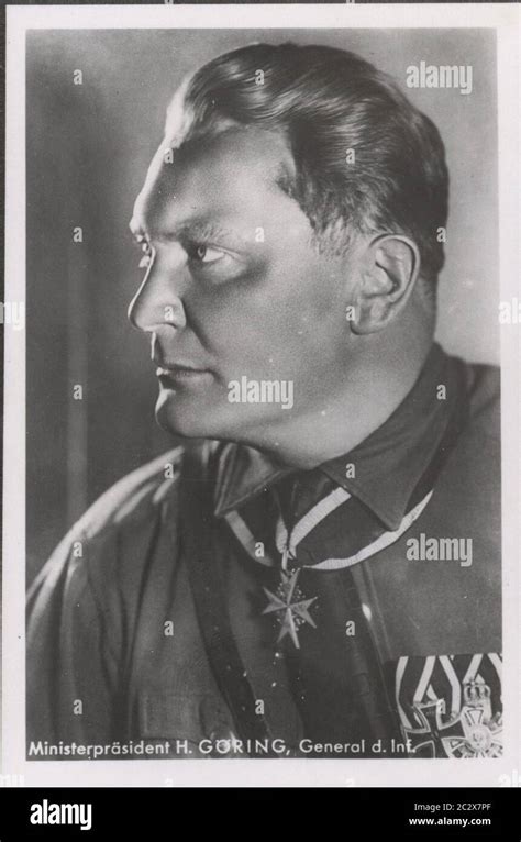 Hermann Goering Portrait Heinrich Hoffmann Photographies