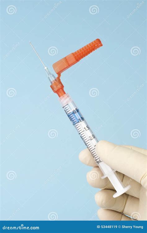 Arterial Blood Gas Syringe Stock Photo - Image: 53448119