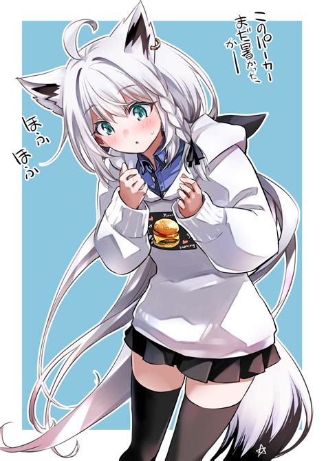 Safebooru 1girl O Ahoge Animal Ear Fluff Animal Ears Bangs Black Bow