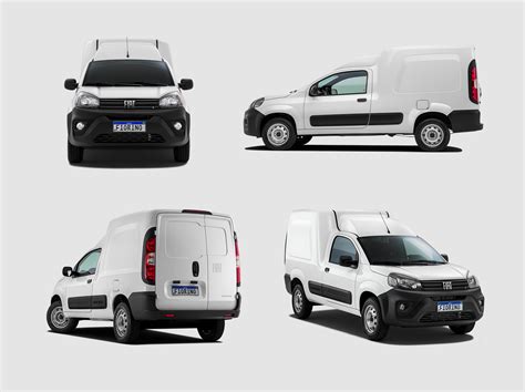 Mockup Fiat Fiorino Ngulos Behance