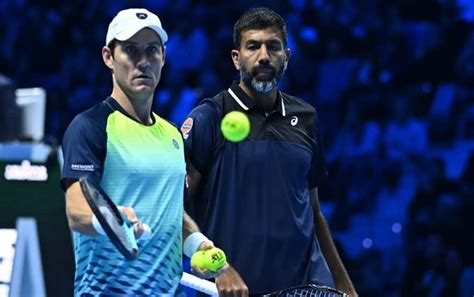 India S Rohan Bopanna And His Australian Partner Matthew Ebden Advance