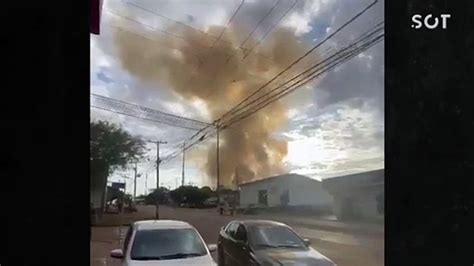 Explosão em Cooperativa deixa várias pessoas feridas em Palotina