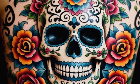 Sugar Skull Meaning Tattoo A Comprehensive Guide Christian Website