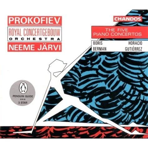 Prokofiev Complete Piano Concertos Neeme Jarvi Prokofiev Sergei