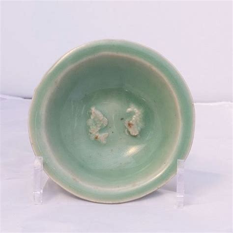 A Chinese Celadon Twin Fish Dish Yuan Dynasty Item