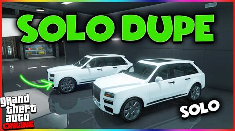 WORKING NEW SOLO CAR DUPLICATION MONEY GLITCH SOLO GTA 5 Money