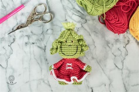 Mrs Grinch Amigurumi Free Crochet Pattern