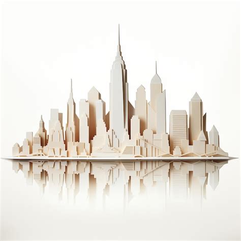 Premium AI Image Landmarks Of Lower Manhattan New York City