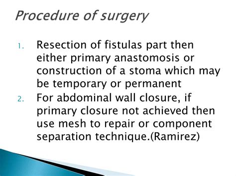 Enterocutaneous Fistula Ppt