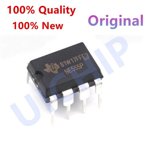 50piece 100 New Ne555p Ne555 555 Dip 8 Ic Timers Ic Chippng