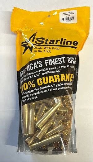 Starline Brass 45 90 Wcf Unprimed 100bag Budget Shooter Supply